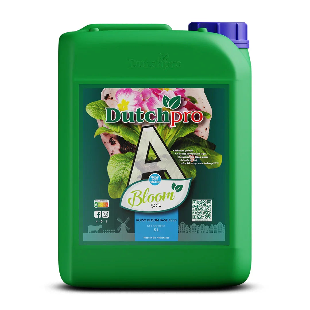 DutchPro Soil Bloom A + B Soft Water - 1L - DiscountHydro.com - 19.00 - DutchPro, Nutrients & Additives, Nutrients & Additives > A B
