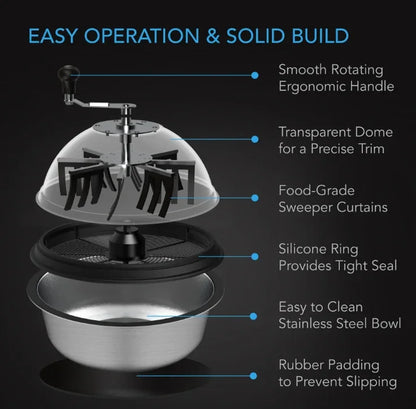 Bowl Trimmer - Bowl Trimmer 16 inch - DiscountHydro.com - 128.00 - AC Infinity, Tools and Accessories > Trimming & Harvesting