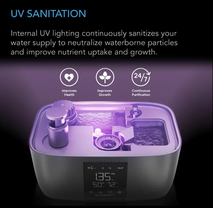 Cloudforge Series, Environmental Plant Humidifier with Smart Controls Designed with smart controls and precision vapours to