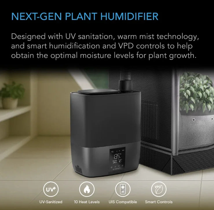 Cloudforge Series, Environmental Plant Humidifier with Smart Controls Designed with smart controls and precision vapours to
