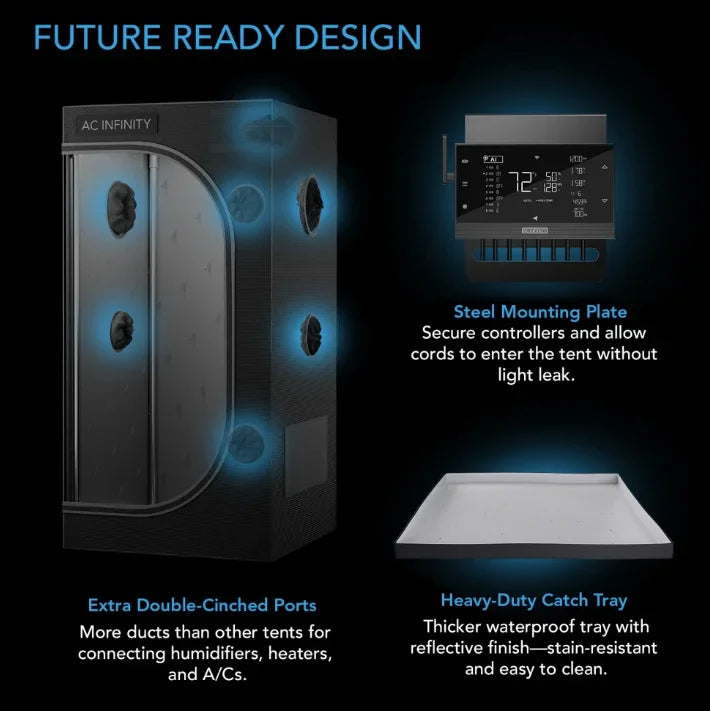 Cloudlab Grow Tent The Cloudlab grow tent is engineered to deliver complete control over your indoor growing environment.