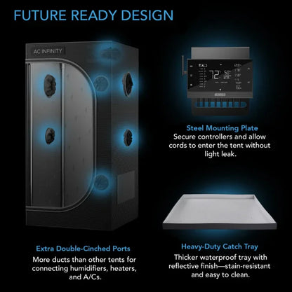 Cloudlab Grow Tent The Cloudlab grow tent is engineered to deliver complete control over your indoor growing environment.