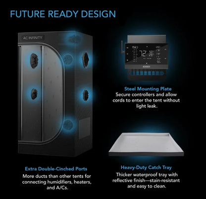 Cloudlab Grow Tent The Cloudlab grow tent is engineered to deliver complete control over your indoor growing environment.