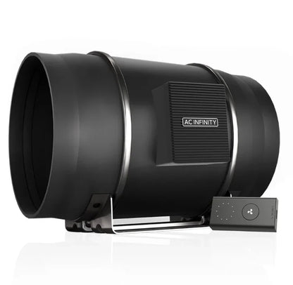 Cloudline S Series, Quiet Inline Duct Fan System With Speed Controller Designed to quietly ventilate grow tents, transfer