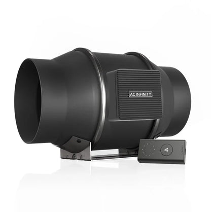 Cloudline S Series, Quiet Inline Duct Fan System With Speed Controller Designed to quietly ventilate grow tents, transfer