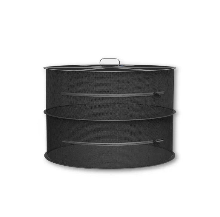 Hanging Herb Drying Racks - 18 inch 2 Tiers - DiscountHydro.com - 16.99 - AC Infinity, Tools and Accessories > Trimming & Harvesting