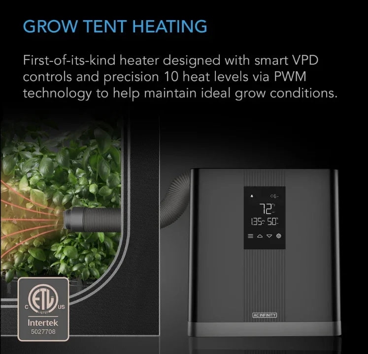 AC Infinity Thermoforge T3 environmental plant heater