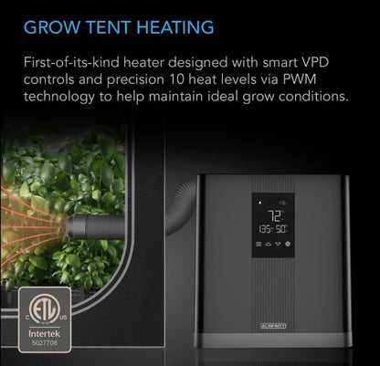 AC Infinity Thermoforge T3 environmental plant heater