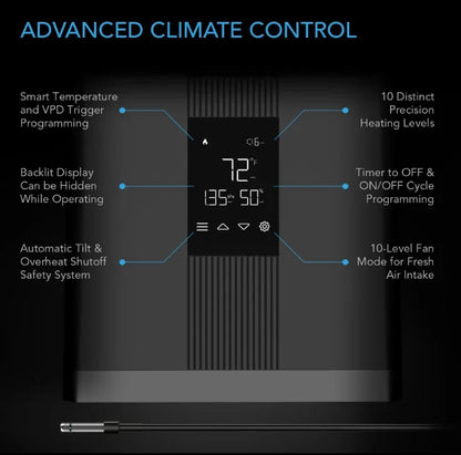 AC Infinity Thermoforge T3 environmental plant heater