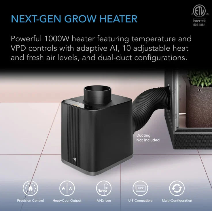 AC Infinity Thermoforge T7 plant heater