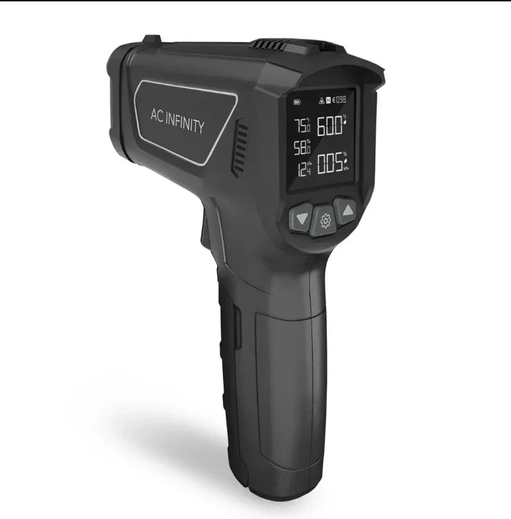 AC Infinity VPD Thermometer A highly innovative laser thermometer gun designed to instantly measure leaf VPD, air VPD,