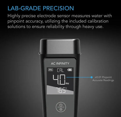 pH Meter Test Kits - pH Meter Kit - DiscountHydro.com - 59.99 - AC Infinity, Nutrients & Additives > EC & PH Management, Tools and Accessories