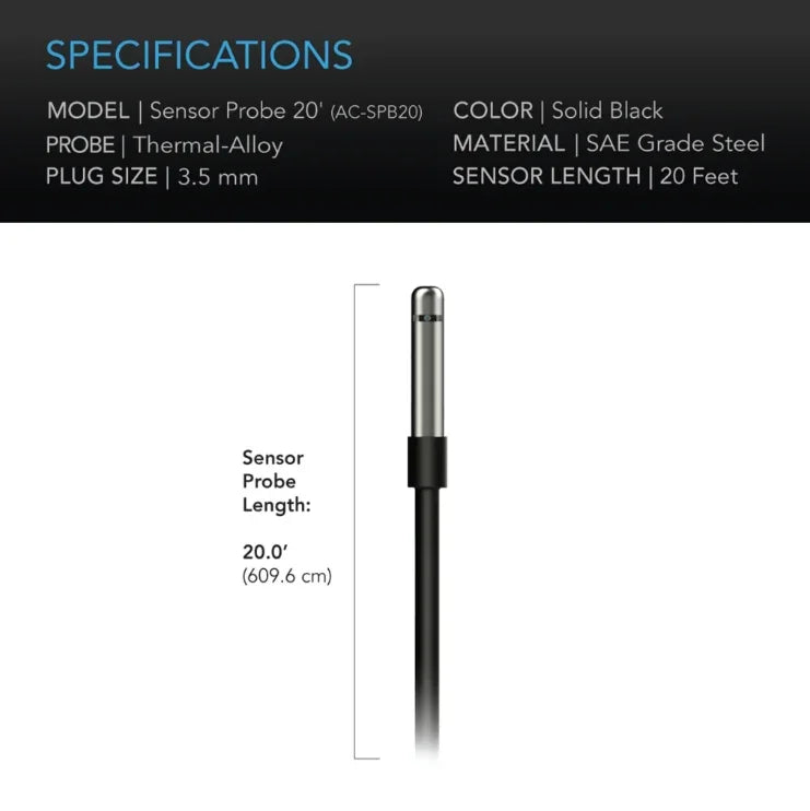 AC Infinity Controller Sensor Probe