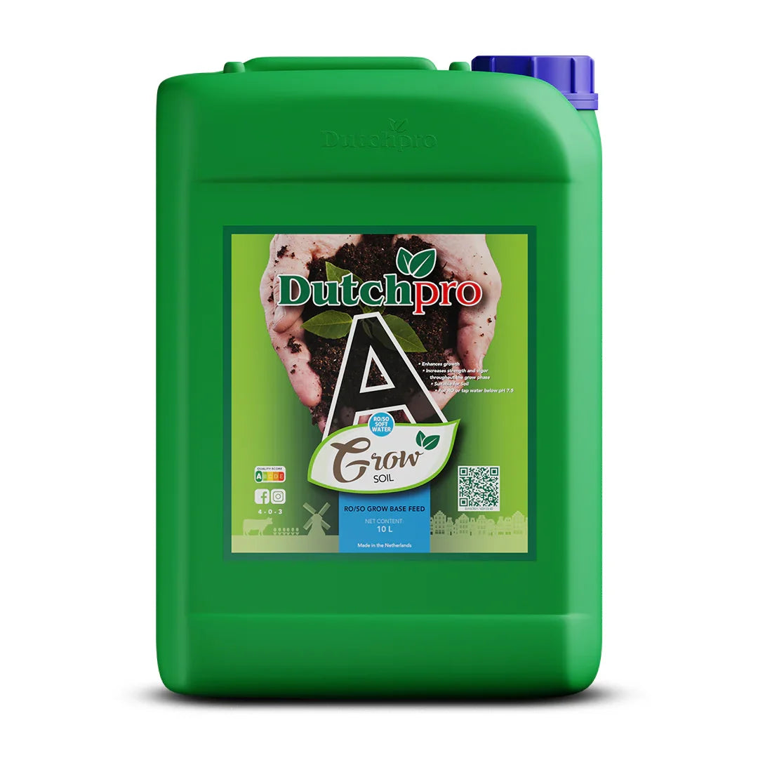 DutchPro Soil Grow A+B Soft Water - 1L - DiscountHydro.com - 19.00 - DutchPro, Nutrients & Additives, Nutrients & Additives > A B