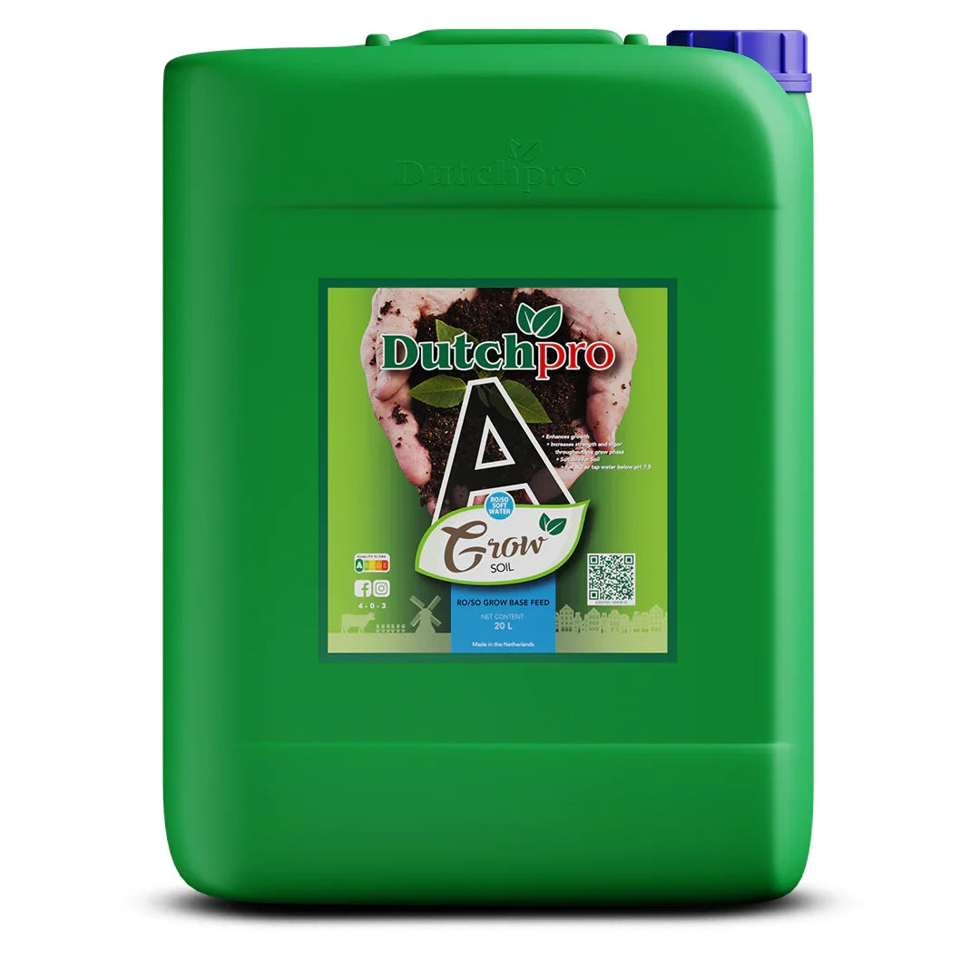 DutchPro Soil Grow A+B Soft Water - 1L - DiscountHydro.com - 19.00 - DutchPro, Nutrients & Additives, Nutrients & Additives > A B