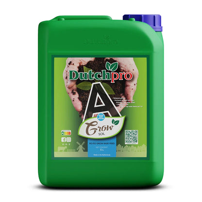 DutchPro Soil Grow A+B Soft Water - 1L - DiscountHydro.com - 19.00 - DutchPro, Nutrients & Additives, Nutrients & Additives > A B