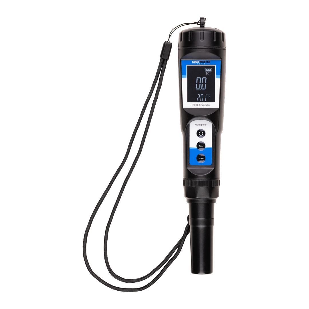 Aqua Master: EC Temp Meter E50 Pro
