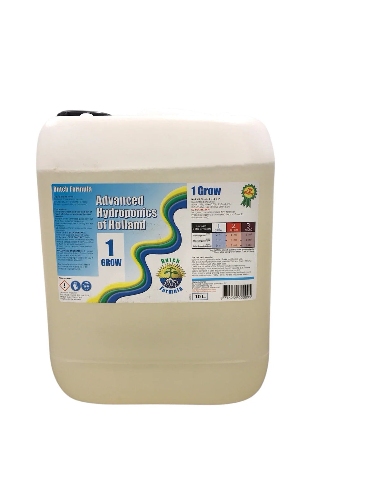 AOH Dutch 1 Grow - 500ml - DiscountHydro.com - 7.40 - Advanced of Holand, Nutrients & Additives > Grow Micro Bloom