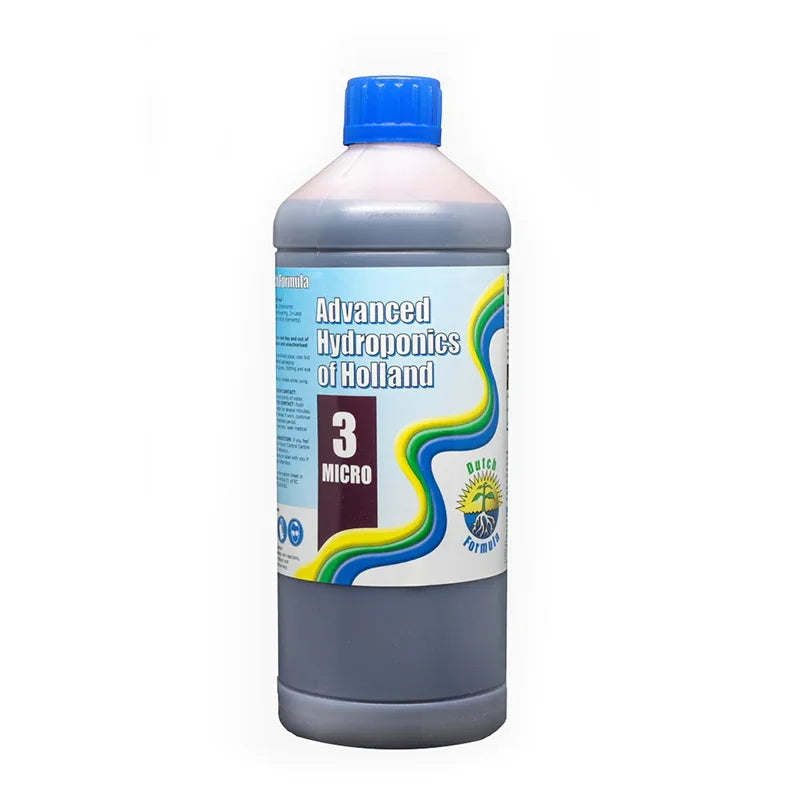 Advanced Hydroponics of Holland Dutch Formula 3 Micro Dutch Formula 3 Micro from Advanced Hydroponics of Holland is the