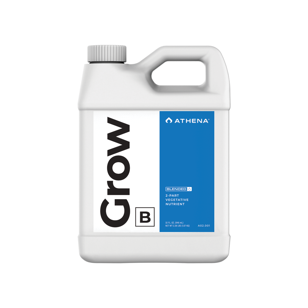 Athena Blended Line Grow A&B - 0.94L - DiscountHydro.com - 24.00 - Athena, GAS (Global Air Supplies), Nutrients & Additives, Nutrients & Additives > A B
