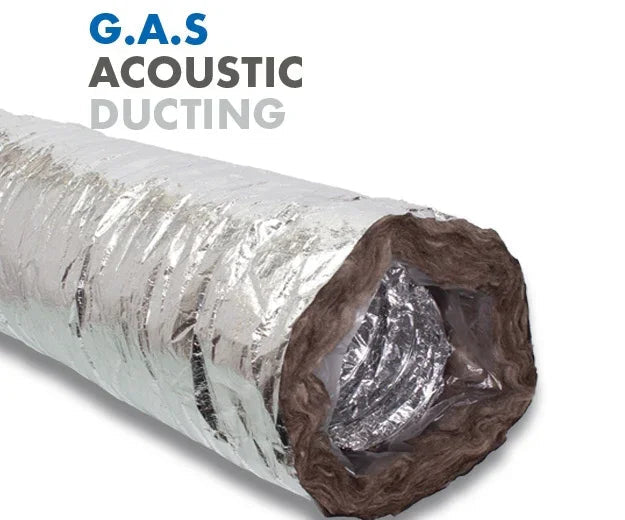 G.A.S Acoustic Professional Ducting is the perfect choice for growers concerned with noise reduction and environmental
