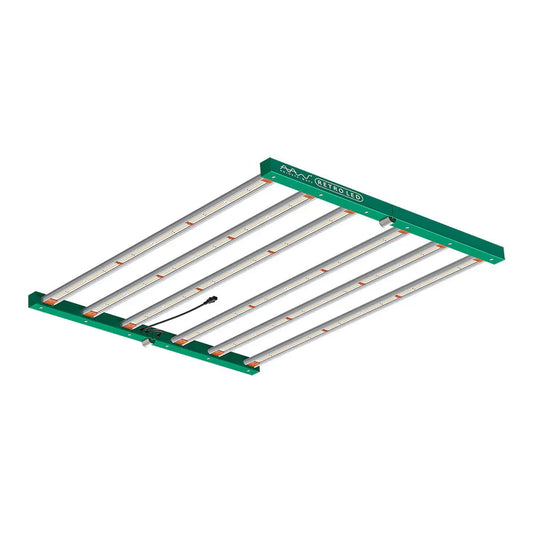 The Adjusta-Watt 720W Retro LED will produce 1231 μmol/s/m² That’s over twice the amount of growth light than a 600w HPS