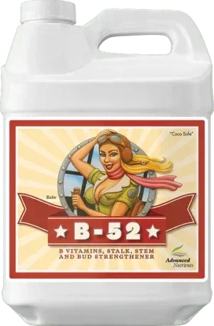 Advanced Nutrients B52 Feeding vitamins to plants results in huge rewards, especially during harvest time. B Vitamins