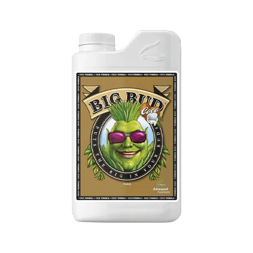 Advanced Nutrients Big Bud Coco Big Bud Coco takes the classic Big Bud formula and optimises it for use in coco coir. It