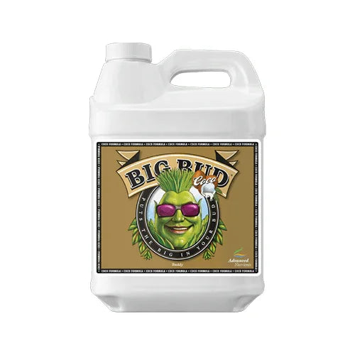 Advanced Nutrients Big Bud Coco Big Bud Coco takes the classic Big Bud formula and optimises it for use in coco coir. It