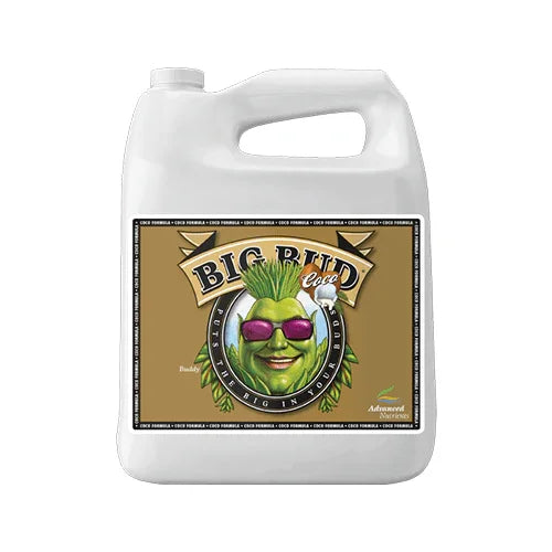 Advanced Nutrients Big Bud Coco Big Bud Coco takes the classic Big Bud formula and optimises it for use in coco coir. It