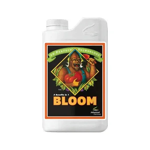 Advanced Nutrients PH Perfect Bloom Advanced Nutrients Bloom is a strong fertilizer and part of a 3-part nutrient package.