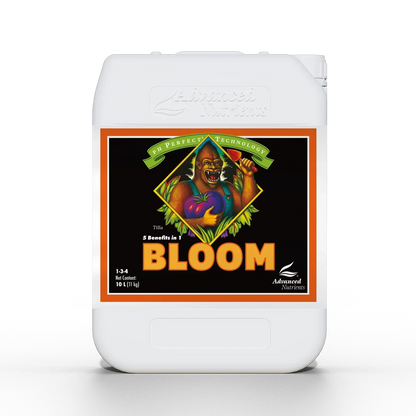 Advanced Nutrients PH Perfect Bloom Advanced Nutrients Bloom is a strong fertilizer and part of a 3-part nutrient package.