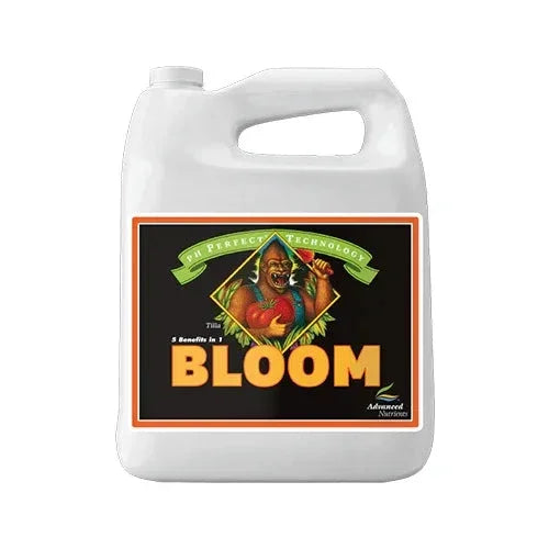 Advanced Nutrients PH Perfect Bloom Advanced Nutrients Bloom is a strong fertilizer and part of a 3-part nutrient package.