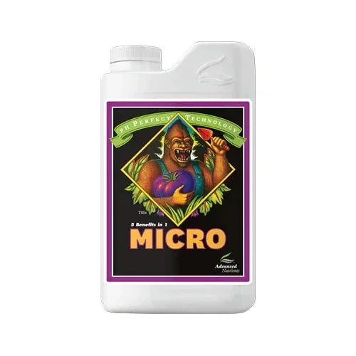 Advanced Nutrients PH Perfect Micro Advanced Nutrients Micro is part of the pH Perfect Grow Micro Bloom set of nutrients.