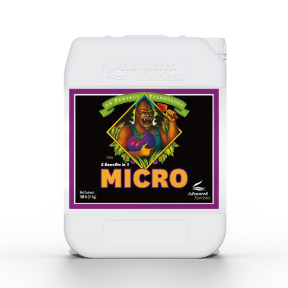 Advanced Nutrients PH Perfect Micro Advanced Nutrients Micro is part of the pH Perfect Grow Micro Bloom set of nutrients.