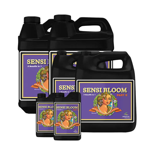 Advanced Nutrients Sensi Bloom A+B Advanced Nutrients Sensi Bloom A+B is a complete 2-part nutrient designed to optimize