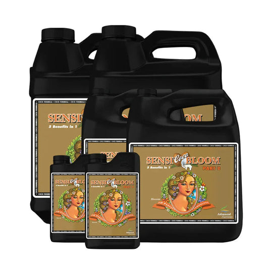 Advanced Nutrients Sensi Bloom Coco A&B Advanced Nutrients Sensi Bloom Coco A&B is a 2-part base nutrient made specifically