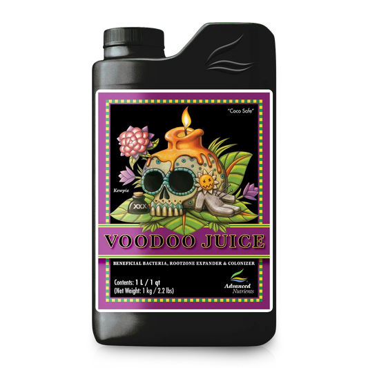 Advanced Nutrients Voodoo Juice Advanced Nutrients scientists conducted a multi-phase research project to create beneficial