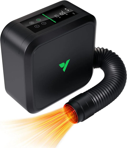 Transform your grow tent with the AeroFlux Smart Heater: 700W efficient heating (40% stronger) stabilizes temps for