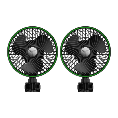 AeroWave Fan - E6 Oscillation Clip-on Fan - 6" White - DiscountHydro.com - 48.99 - Fans & Filters > Circulations Fans, Vivosun