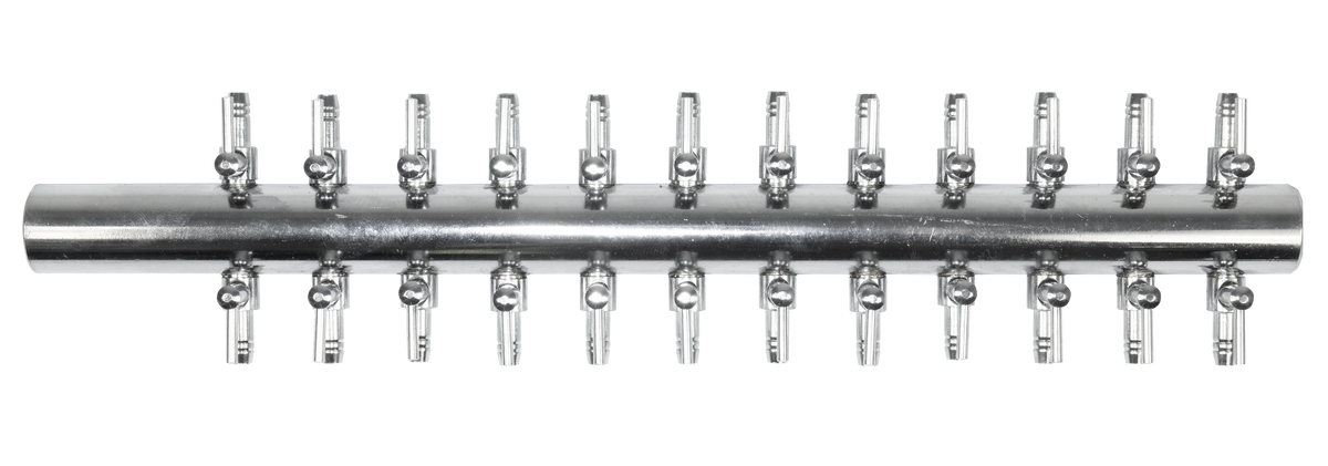 Air-Pump Manifold The Air-Pump manifold is ideal for splitting airlines coming from a larger air pump or compressor. It is