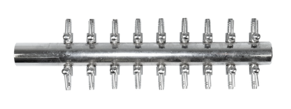 Air-Pump Manifold The Air-Pump manifold is ideal for splitting airlines coming from a larger air pump or compressor. It is