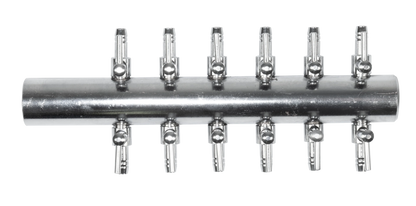 Air-Pump Manifold The Air-Pump manifold is ideal for splitting airlines coming from a larger air pump or compressor. It is