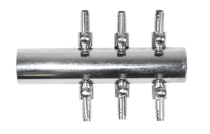 Air-Pump Manifold The Air-Pump manifold is ideal for splitting airlines coming from a larger air pump or compressor. It is