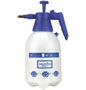 AquaKing 2 litre white and blue pressure sprayer bottle for hydroponic nutrients