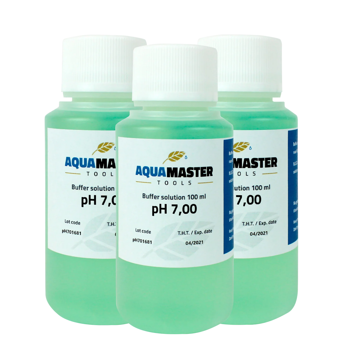 Aqua Master EC1413 Cal Solution – 100ml. Close immediately after use. Store between 15-25 °C. Aqua Master pH 4 Cal Solution