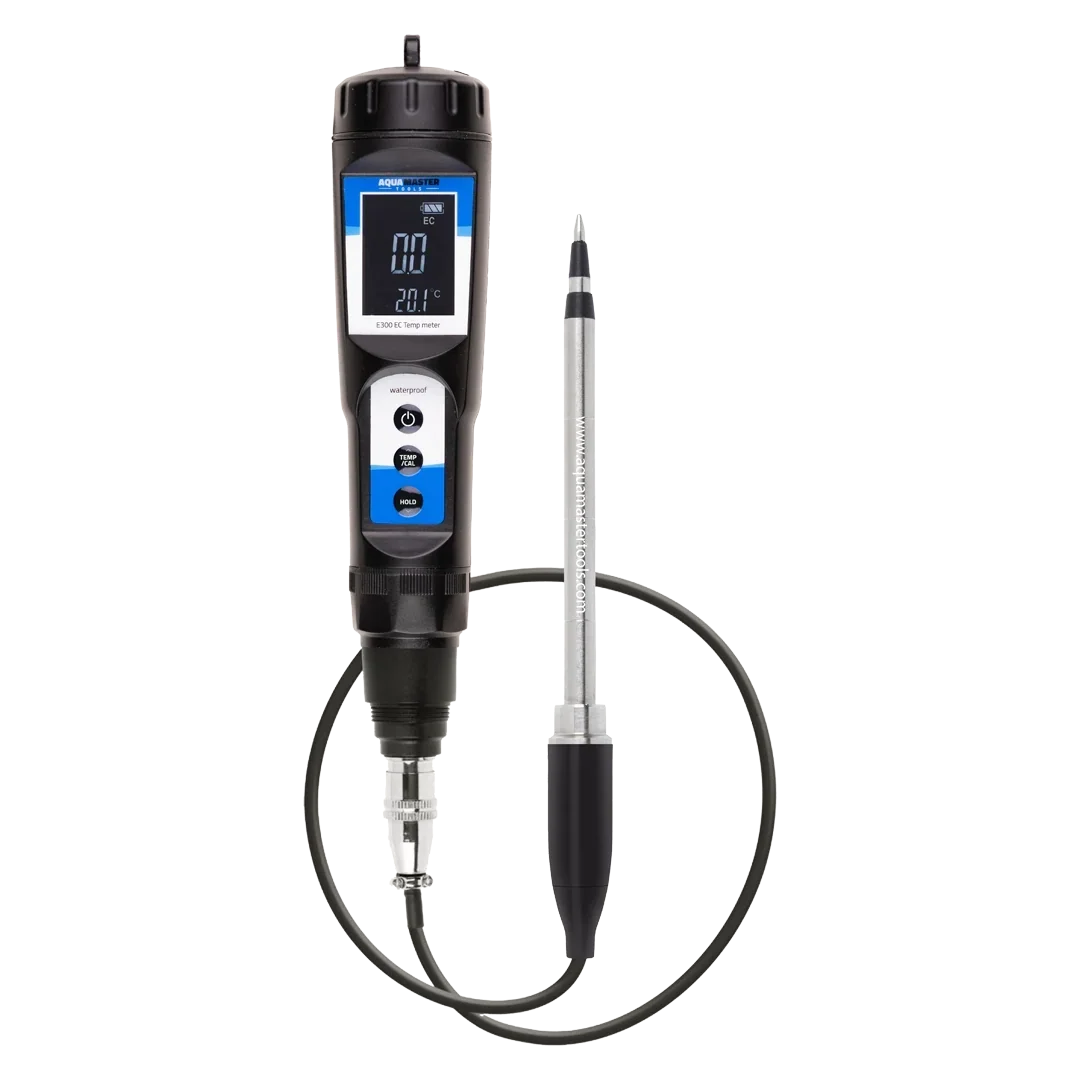 Aqua Master: Substrate EC/Temp E300 Pro Exclusive to Global Air Supplies, the E300 Pro is the ideal meter to measure the EC