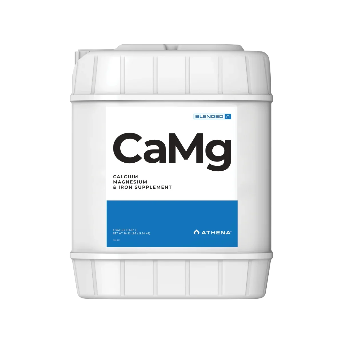 Athena Blended Line CaMg Athena Blended Line CaMg is designed to supplement either of our 2-part liquid formulas. Some
