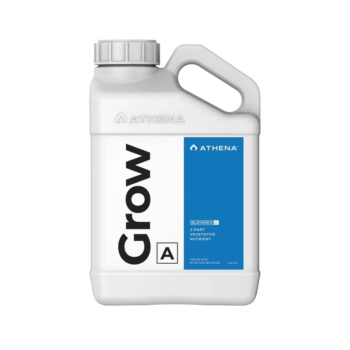 Athena Blended Line Grow A & B Athena Grow A & B is a simple and clean formula designed for the vegetative stage of growth