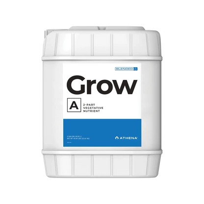 Athena Blended Line Grow A & B Athena Grow A & B is a simple and clean formula designed for the vegetative stage of growth
